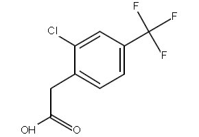 Ethyl2-chloro-2-[2-[4-chloro-2-(trifluoromethyl)-phenyl]hydrazono]acetate structure, CAS 35229-94-8