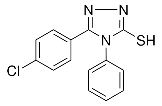 5-(6-Chloro-3-pyridyl)-4-[3-(trifluoromethyl)phenyl]-4H-1,2,4-triazole-3-thiol structure, CAS 306936-75-4