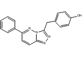 6-Methoxy-3-[4-(trifluoromethyl)phenyl][1,2,4]triazolo[4,3-B]pyridazine structure, CAS 289651-70-3