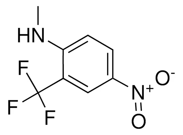 N-Methyl-2-nitro-4-(trifluoromethyl)aniline structure, CAS 20200-22-0