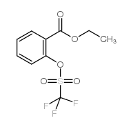 Ethyl2-(trifluoromethylsulfonyloxy)benzoate structure, CAS 179538-97-7