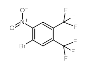 1-Bromo-2-nitro-4,5-di(trifluoromethyl)benzene structure, CAS 229957-08-8