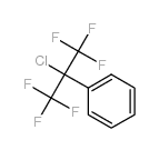 (2-Chloro)hexafluoro-2-phenylpropane structure, CAS 16878-50-5