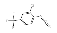 2-Chloro-4-(trifluoromethyl)phenylisothiocyanate structure, CAS 175205-38-6