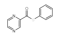 S-PhenylPyrazine-2-Carbothioate structure, CAS 121761-15-7