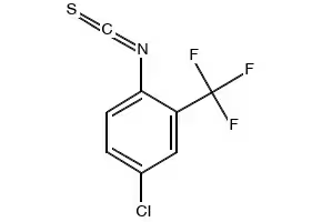 4-Chloro-2-(trifluoromethyl)phenylisothiocyanate structure, CAS 99195-86-5