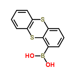 1-Thianthrenylboronicacid structure, CAS 108847-76-3