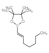 trans-1-Heptenylboronicacidpinacolester structure, CAS 169339-75-7