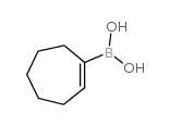 1-Cyclohepten-1-ylboronicacid structure, CAS 835882-35-4