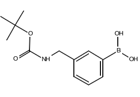 [3-(N-Boc-Aminomethyl)phenyl]boronicacid structure, CAS 199609-62-6