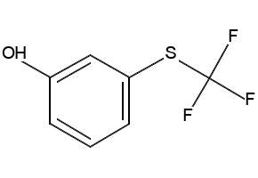 3-(Trifluoromethylthio)phenol structure, CAS 3823-40-3