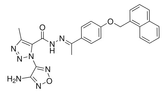 5-Methyl-1-[3-(trifluoromethyl)phenyl]-1H-1,2,3-triazole-4-carboxylicacid structure, CAS 499771-21-0