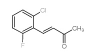 1-(2-Chloro-6-fluorophenyl)but-1-en-3-one structure, CAS 175136-82-0