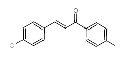 4-Chloro-4'-fluorochalcone structure, CAS 28081-12-1