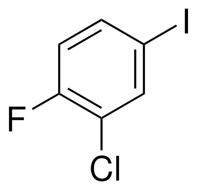 2-Chloro-1-fluoro-4-iodobenzene structure, CAS 156150-67-3