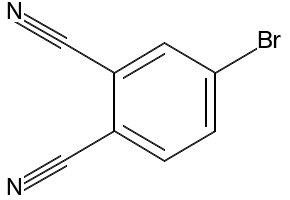 4-Bromophthalonitrile structure, CAS 2739-85-2