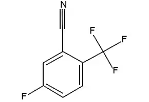 5-Fluoro-2-(trifluoromethyl)benzonitrile structure, CAS 240800-45-7