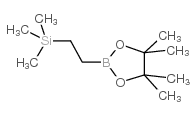 2-Trimethylsilyl-1-ethylboronicacidpinacolester structure, CAS 165904-20-1