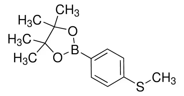 4-(Methylthio)phenylboronicacidpinacolate structure, CAS 190788-58-0
