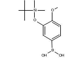 3-(t-Butyldimethylsilyloxy)phenylboronic structure, CAS 261621-12-9