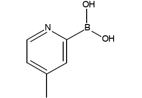 4-Methylpyridine-2-boronicacid structure, CAS 372963-48-9