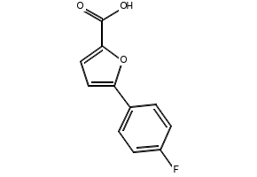 5-(4-fluorophenyl)-2-carboxylicacid structure, CAS 73269-32-6