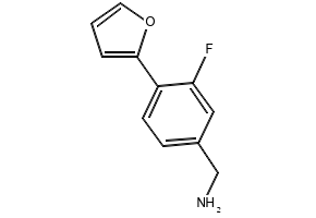 3-[5-(4-fluoro-phenyl)-furan-2-yl]-propionicacid structure, CAS 23589-03-9