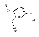 2,5-Dimethoxyphenylacetonitrile structure, CAS 18086-24-3