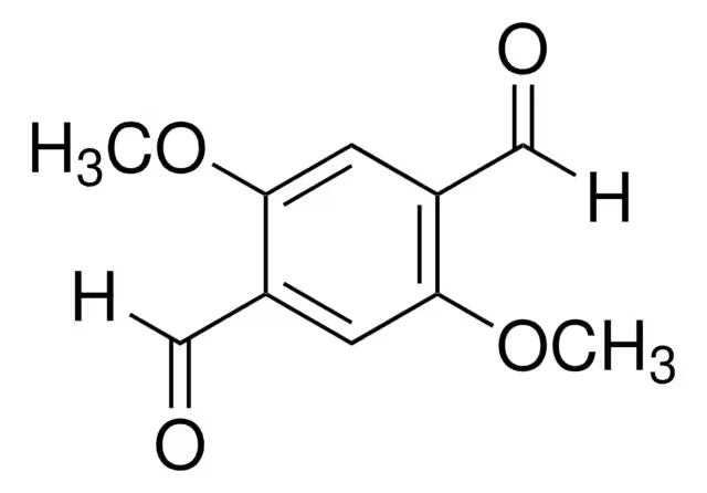 2,5-Dimethoxybenzene-1,4-diacetonitrile structure, CAS 38439-93-9