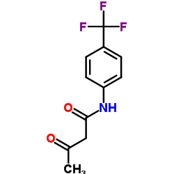 4-Trifluoromethylaceto-acetanilide structure, CAS 351-87-1