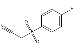 (4-Fluorobenzenesulfonyl)acetonitrile structure, CAS 32083-66-2