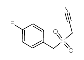 4-Fluorobenzylsulfonylacetonitrile structure, CAS 175276-84-3