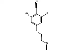 2-Fluoro-6-(4-fluorophenoxy)benzonitrile structure, CAS 175204-07-6
