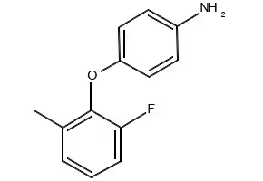 2-Fluoro-6-(4-methylphenoxy)benzonitrile structure, CAS 175204-08-7