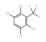 2,3,5,6-Tetrachlorobenzotrifluoride structure, CAS 7656-99-7