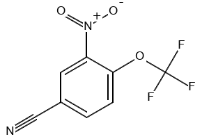 3-Nitro-4-(trifluoromethoxy)benzotrifluoride structure, CAS 104678-93-5