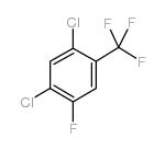 2,4-Dichloro-5-fluorobenzotrifluoride structure, CAS 112290-01-4