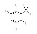 5-Chloro-2,3,6-trifluorobenzotrifluoride structure, CAS 122030-03-9
