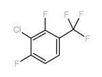 3-Chloro-2,4-difluorobenzotrifluoride structure, CAS 120770-03-8