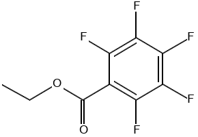 2,3,4,5,6-Pentafluorobenzoicacid structure, CAS 4522-93-4