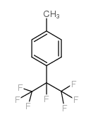 4-(Heptafluoroisopropyl)toluene structure, CAS 2396-26-1