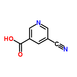 5-Cyano-nicotinicacid structure, CAS 887579-62-6