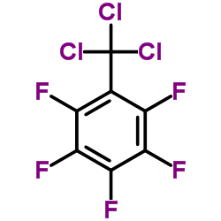 Pentafluoro(trichloromethyl)benzene structure, CAS 778-34-7