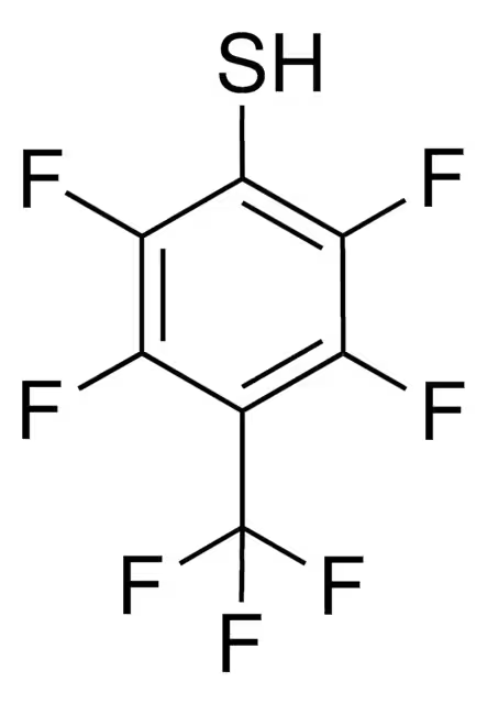 4-Trifluoromethyl-2,3,5,6-tetrafluorothiophenol structure, CAS 651-84-3