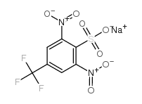 2,6-Dinitro-4-trifluoromethylbenzenesulfonicacidsodiumsalt structure, CAS 54495-25-9