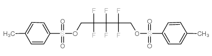 2,2,3,3,4,4-Hexafluoropentane-1,5-diylbis(4-methylbenzenesulfonate) structure, CAS 632-01-9