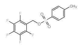 p-Toluenesulfonicacidpentafluorobenzylester structure, CAS 32974-36-0