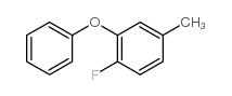 4-Fluoro-3-(phenoxy)toluene structure, CAS 74483-53-7