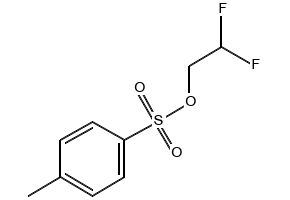 2,2-Difluoroethylp-toluenesulfonate structure, CAS 135206-84-7