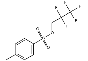 1H,1H-Pentafluoropropylp-toluenesulfonate structure, CAS 565-42-4
